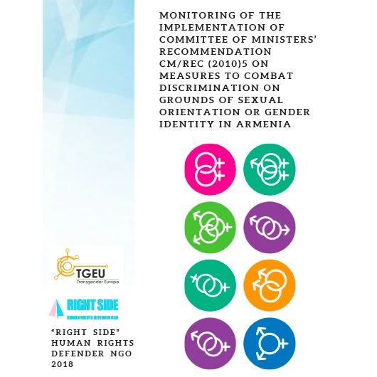 Monitoring of the implementation of committee of ministers’ recommendation CM/REC (2010) 5 on measures to combat discrimination on grounds of sexual orientation or gender identity in Armenia